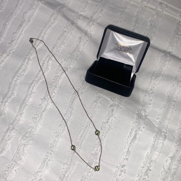 Dazzling Rock Trio Gem Necklace - Picture 2 of 3